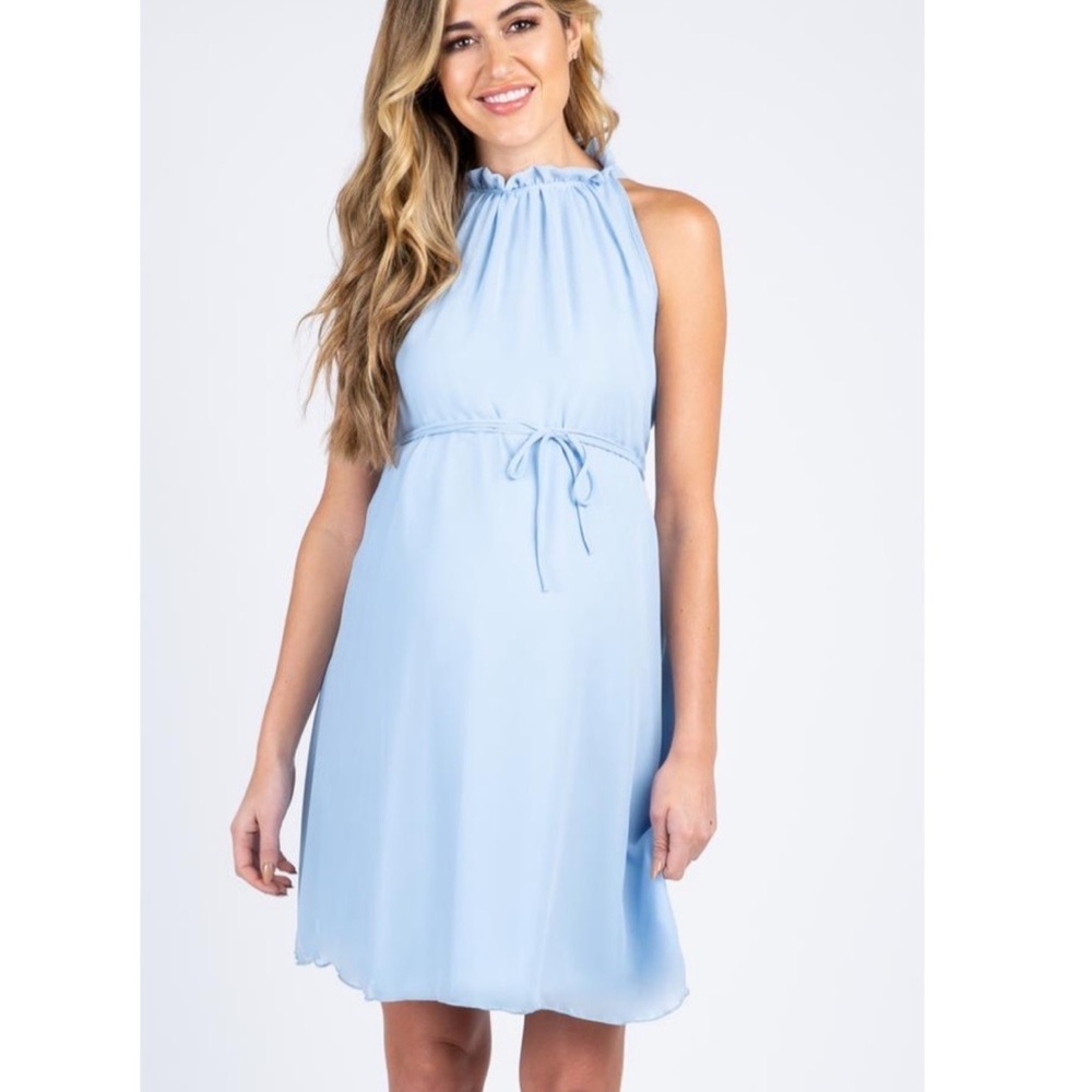 PinkBlush chiffon dress nwot